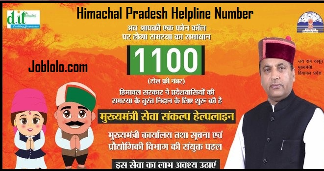 Himachal Pradesh Helpline Number Covid-19