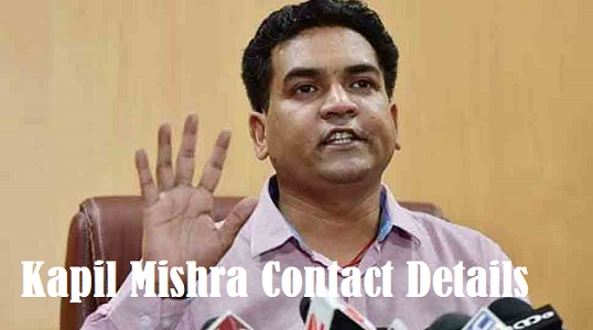 Kapil Mishra Contact Number