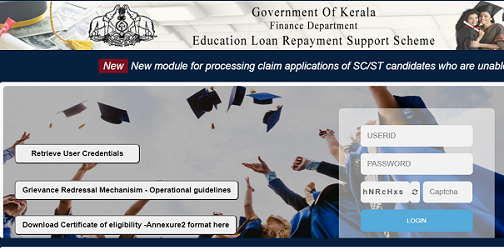 Kerala Education Loan Repayment Scheme