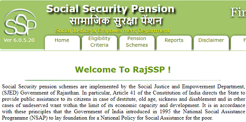 Rajssp Pension Form