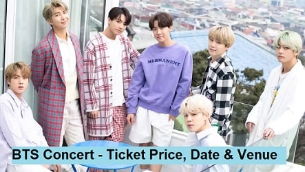 BTS Concert India 2023 Tickets Price
