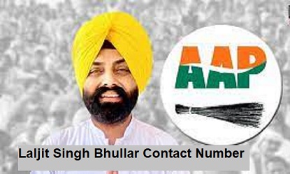 Laljit Singh Bhullar Contact Number