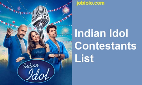 Indian Idol 14 Contestants List
