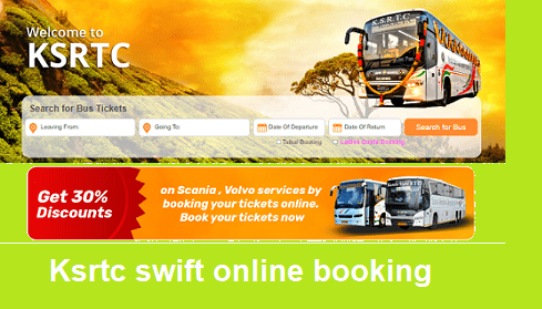 KSRTC Swift Online Booking