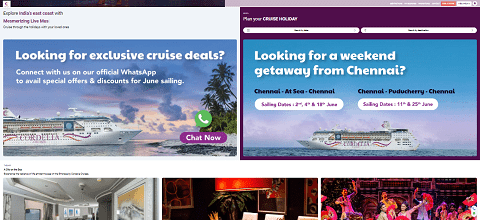 Cordelia Cruise Vizag Booking Online
