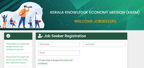 Knowledge Mission Kerala Registration