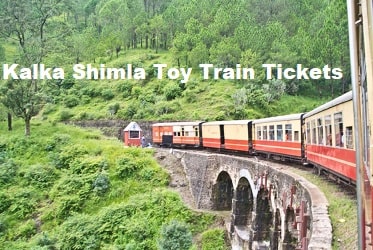 Kalka Shimla Toy Train Tickets